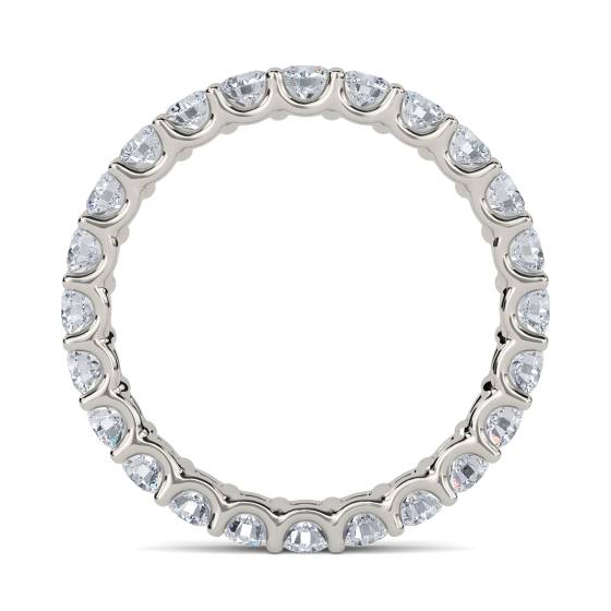 Round Full Diamond Eternity Ring