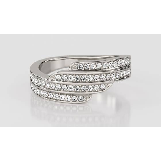 7.5mm Designer Cluster Dress Ring