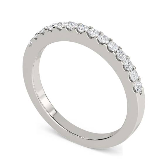 2mm Elegant Round Diamond Eternity Ring