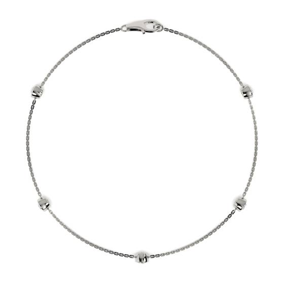 0.50ct Classic Round Diamond Chain Bracelet