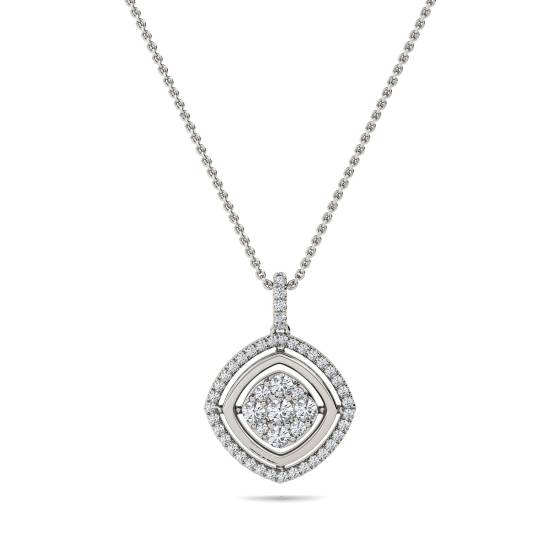 Movable Round Diamond Designer Pendant