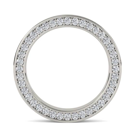 Princess and Round Diamond Full Eternity Ring