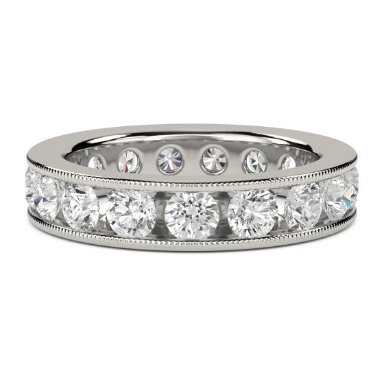 2.50ct Elegant Round Diamond Full Eternity Ring