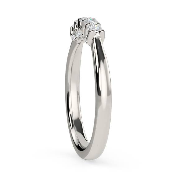 0.25ct VS/E-F Round Natural Diamond Eternity Ring