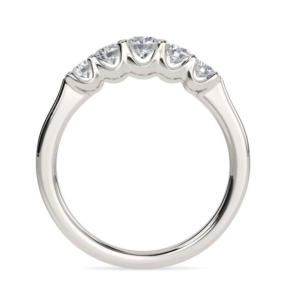 0.50CT VS/EF Round Natural Diamond Eternity Ring