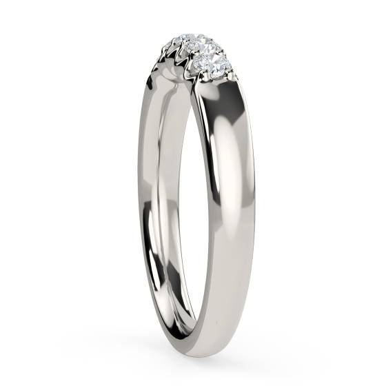 0.25CT VS/EF Round Natural Diamond Eternity Ring