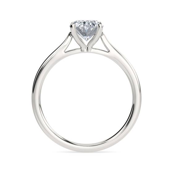 Oval Diamond Engagement Ring