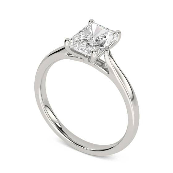 Radiant Diamond Engagement Ring