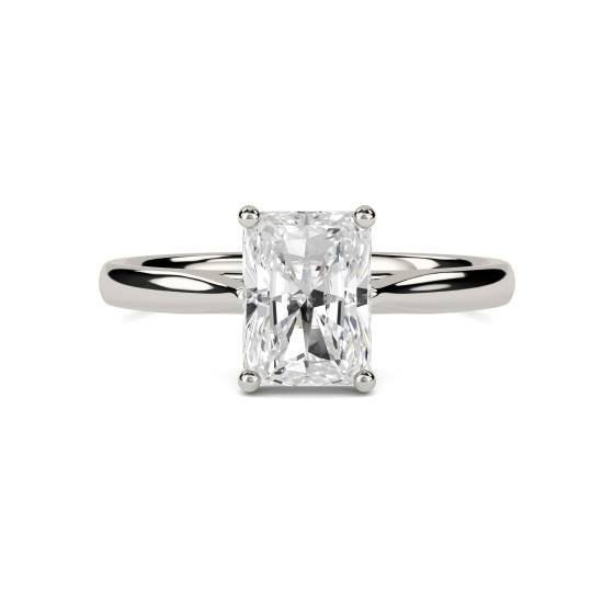 Radiant Diamond Engagement Ring