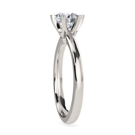 2.52ct SI2/I Round Natural Diamond Solitaire Ring