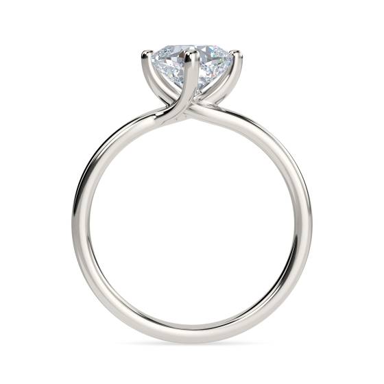 Cushion Diamond Engagement Ring