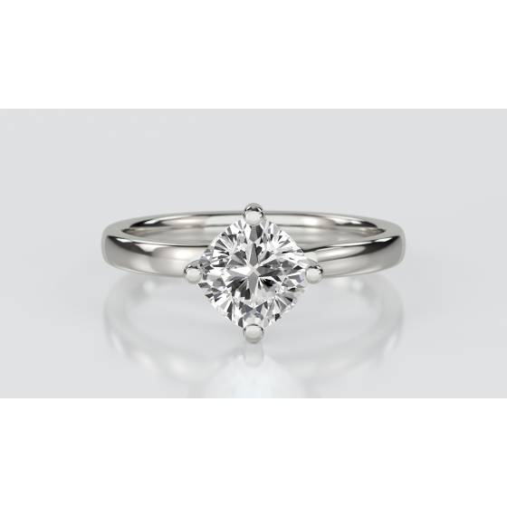 Cushion Diamond Engagement Ring