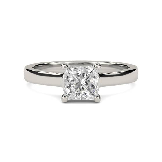 Princess Diamond Engagement Ring