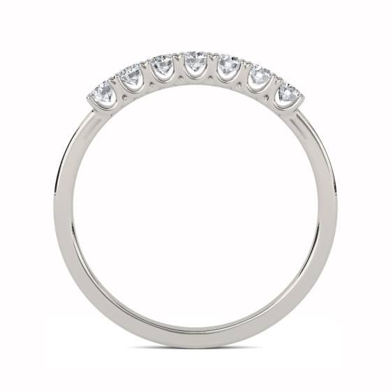 0.35ct VS/F-G Round Diamond Cut Wedding Ring