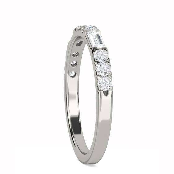 2mm Diamond Set Decorative Band