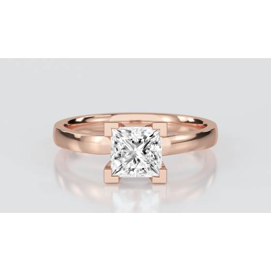 Princess Diamond Engagement Ring