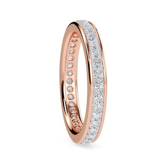 3mm Princess Diamond Full Eternity Ring