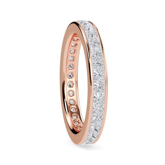 1.50ct Elegant Princess Diamond Full Eternity Ring
