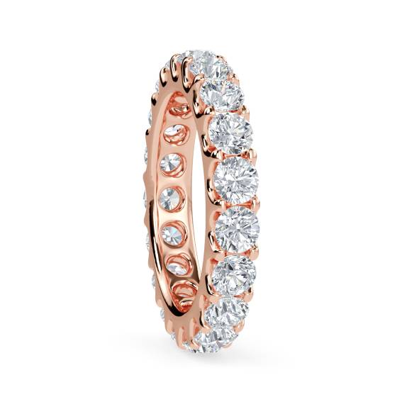 3.00ct Elegant Round Diamond Full Eternity Ring