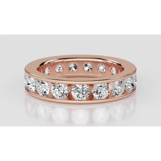 2.50ct Elegant Round Diamond Full Eternity Ring