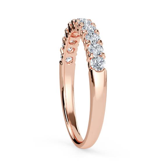 0.28ct VS/E-F Natural Diamond Eternity Ring