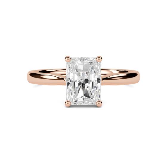 Radiant Diamond Engagement Ring