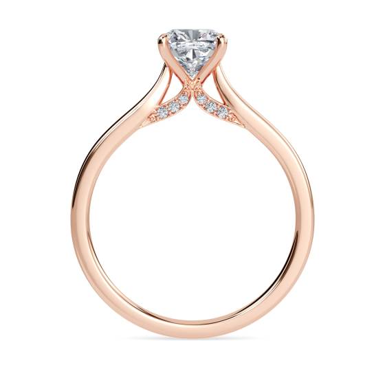 Cushion Diamond Engagement Ring