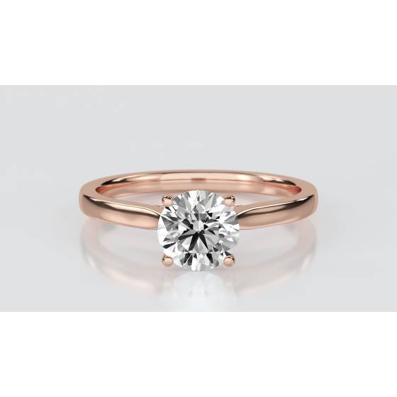 Round Diamond Engagement Ring