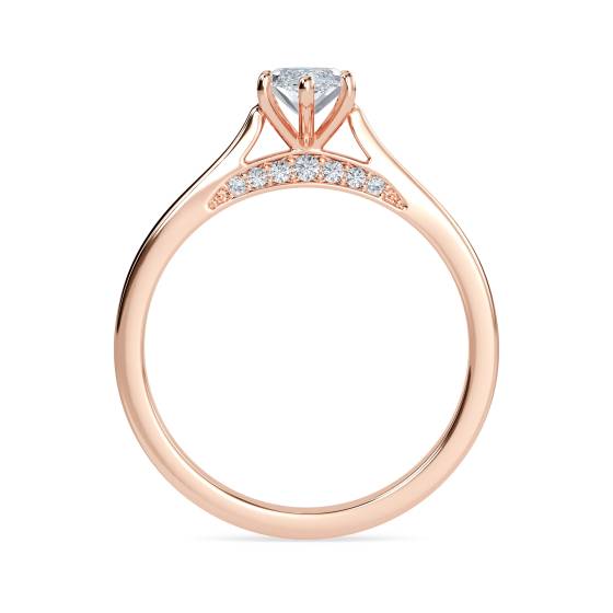 Elegant Marquise Diamond Engagement Ring