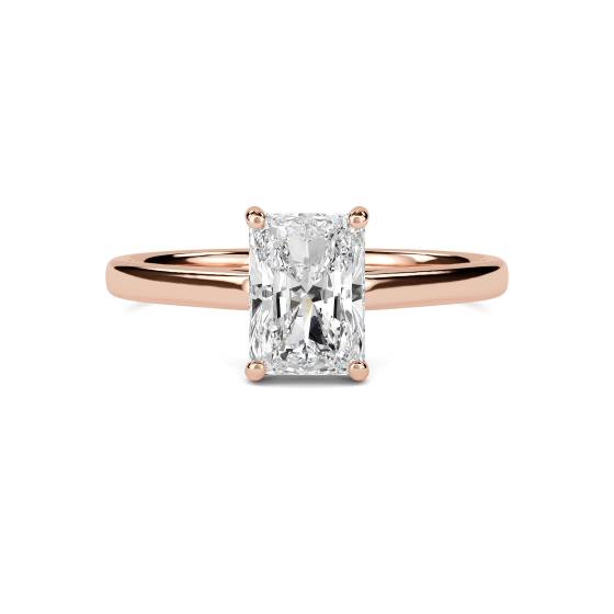 Radiant Diamond Engagement Ring