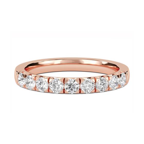 0.50ct Round Diamond Wedding Band