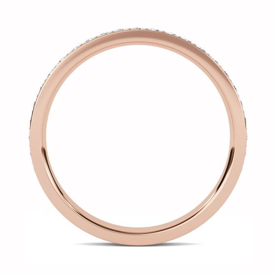 0.35ct VS/F-G Round Diamond Cut Wedding Ring