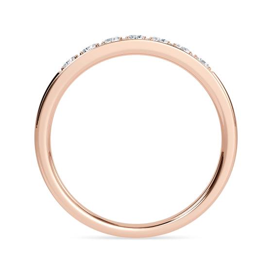 0.25ct Elegant Round Diamond Eternity Ring