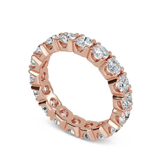 2.50ct Elegant Round Diamond Full Eternity Ring