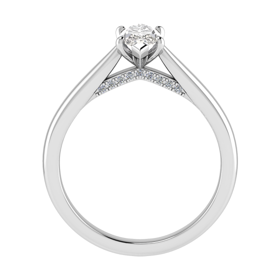 Marquise Diamond Engagement Ring