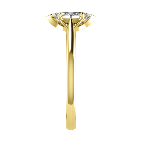 Marquise Diamond Engagement Ring