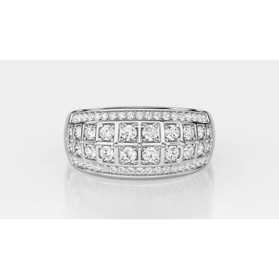 Designer Cluster Dress Ring