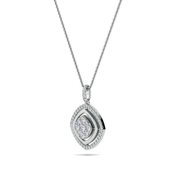 Movable Round Diamond Designer Pendant