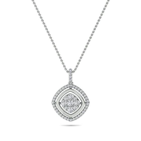 Movable Round Diamond Designer Pendant