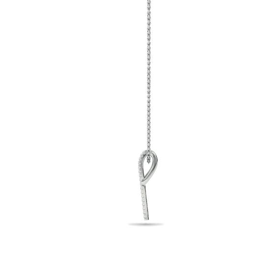 Classic Round Diamond Journey Pendant