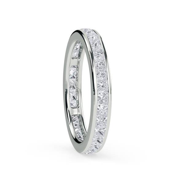 Classic Princess Diamond Full Eternity Ring
