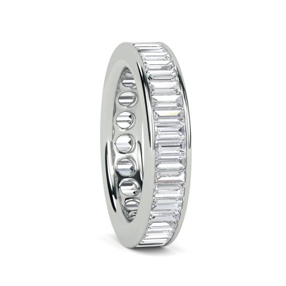 2.50ct Classic Baguette Diamond Full Eternity Ring