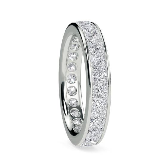 3.00ct Princess Diamond Full Eternity Ring