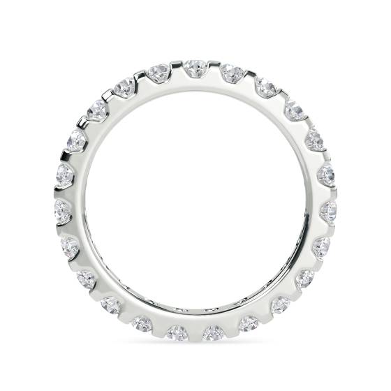 2.5mm Elegant Round Diamond Full Eternity Ring