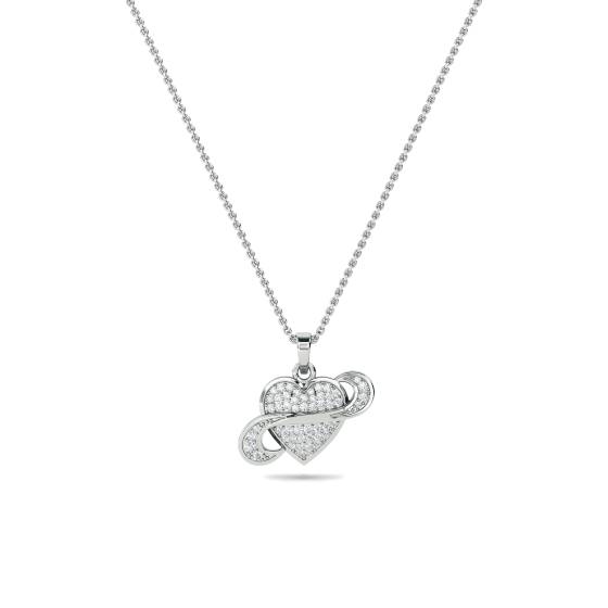 Diamond Heart Pendant