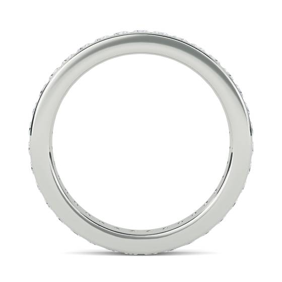 Channel Set Princess Eternity Diamond Ring