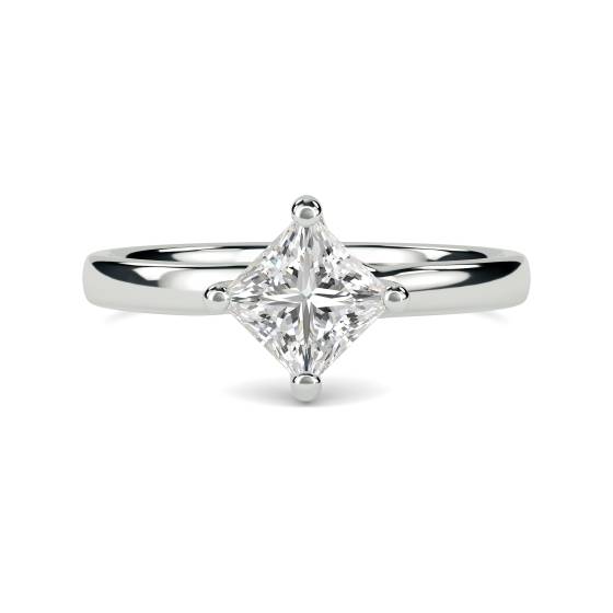 Princess Diamond Engagement Ring