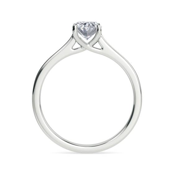 Oval Diamond Engagement Ring