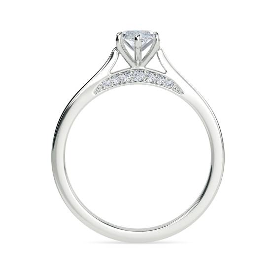Elegant Marquise Diamond Engagement Ring