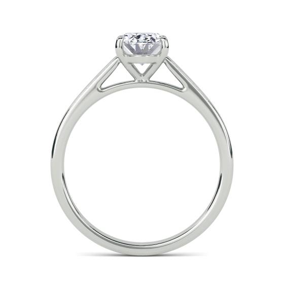 Oval Diamond Engagement Ring
